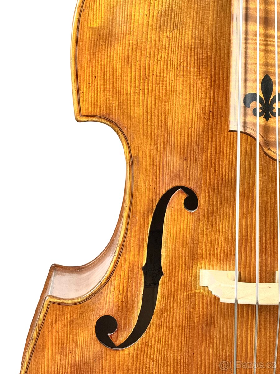 Mistrovský barokní kontrabas - Francisc Györke - 3