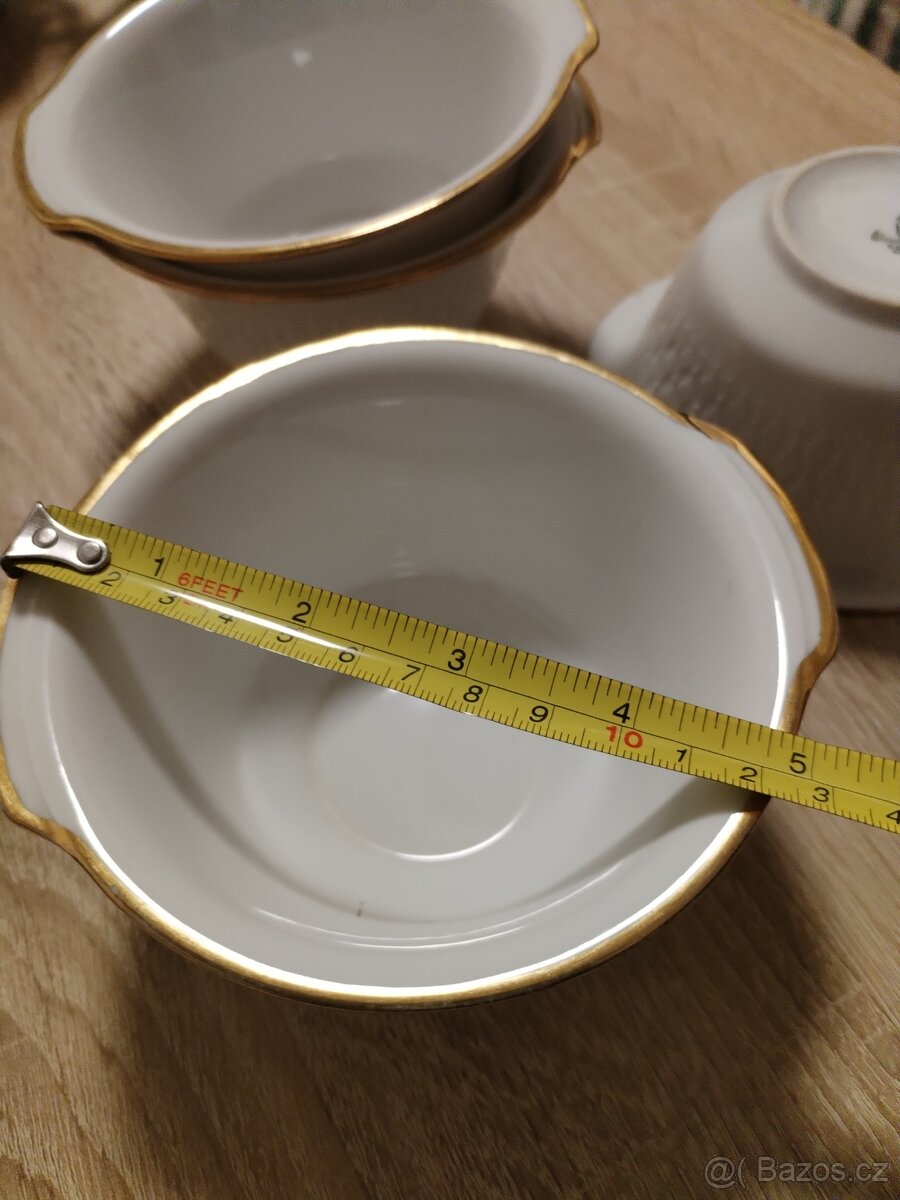 Porcelánove mističky 4 kusy. - 3