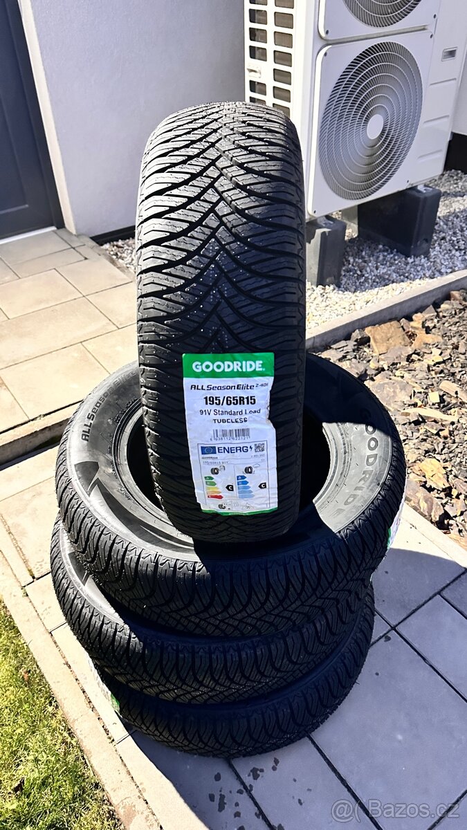 Nové celoroční pneumatiky GoodRide 195/65/15 - 3