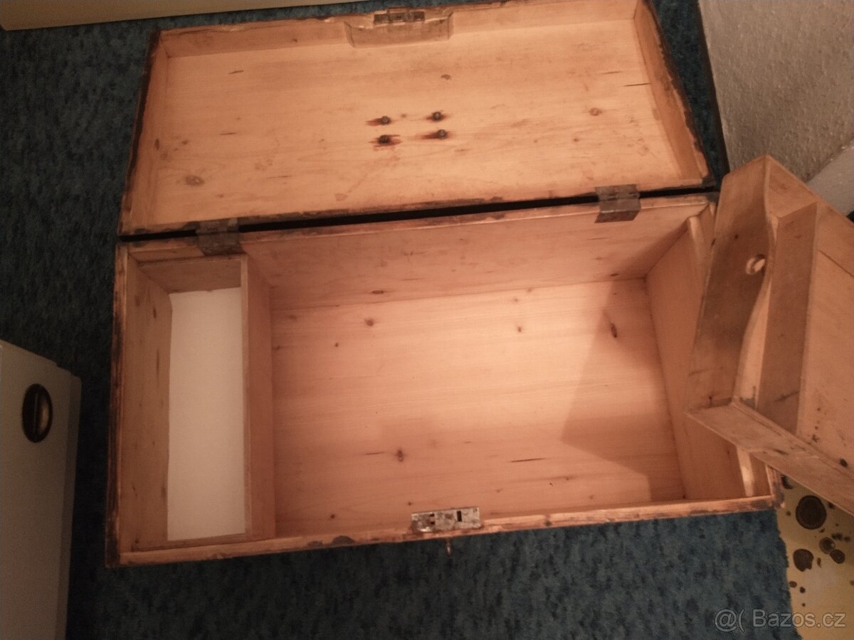 dřevěný vojenský kufr - 3