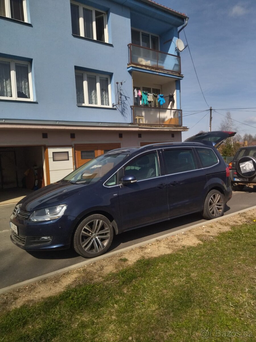 Volkswagen Sharan 2.0 tdi 130 kw ,7 mist.Tažné zařízení - 3