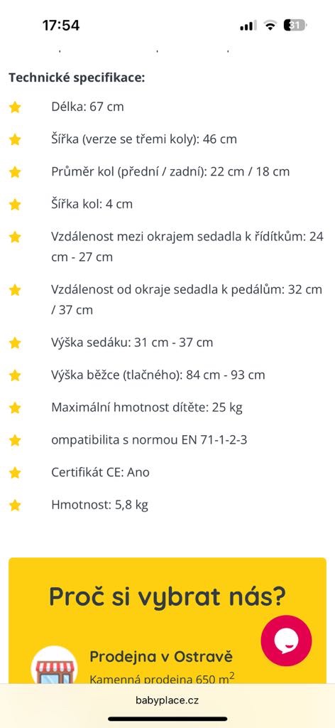 Odrážedlo 6v1 Colibro Tremix Up - 3