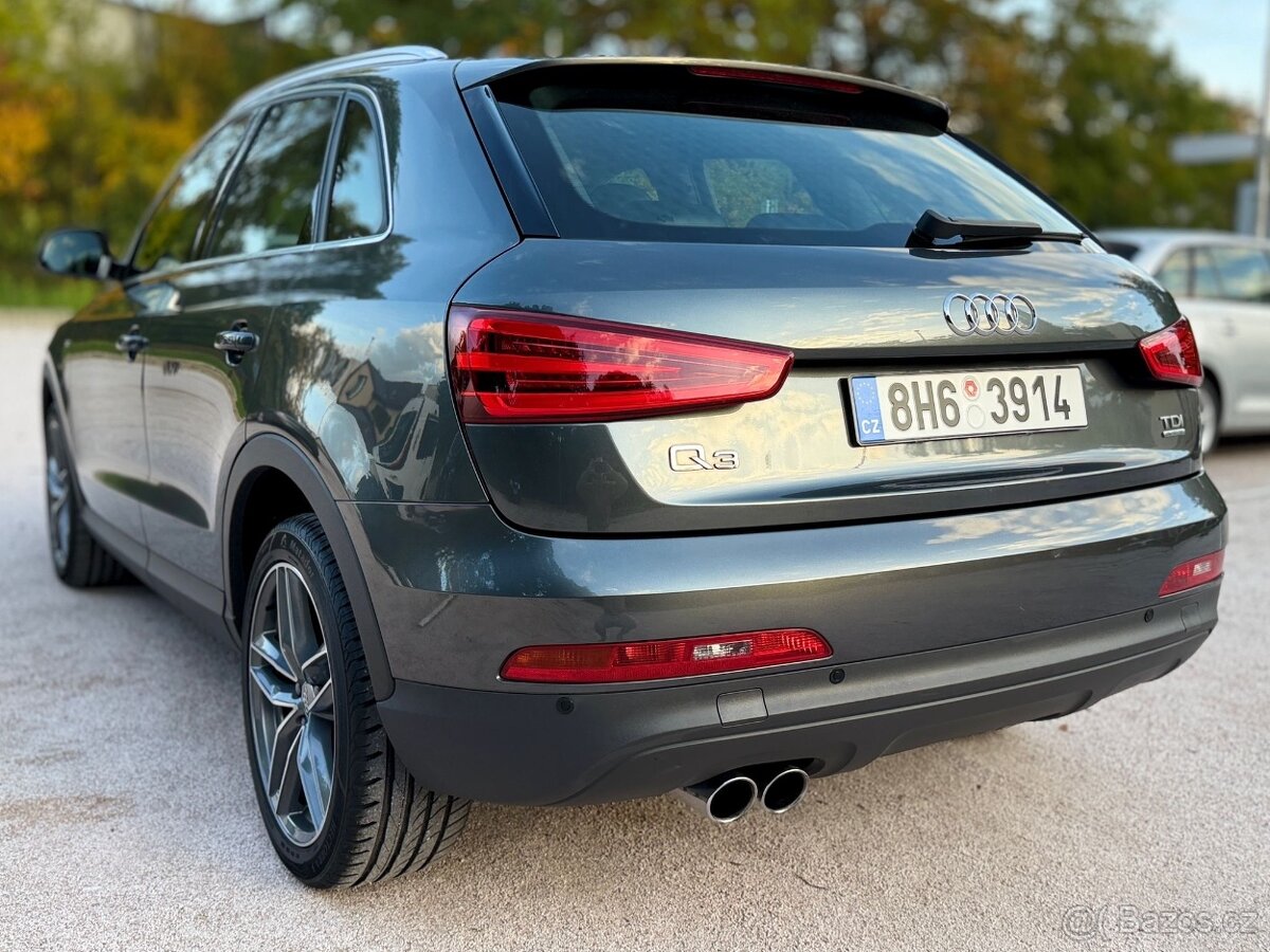 AUDI Q3 S-LINE QUATTRO 2.0TDI 130KW AUTOMAT 164-TKM TOP STAV - 3