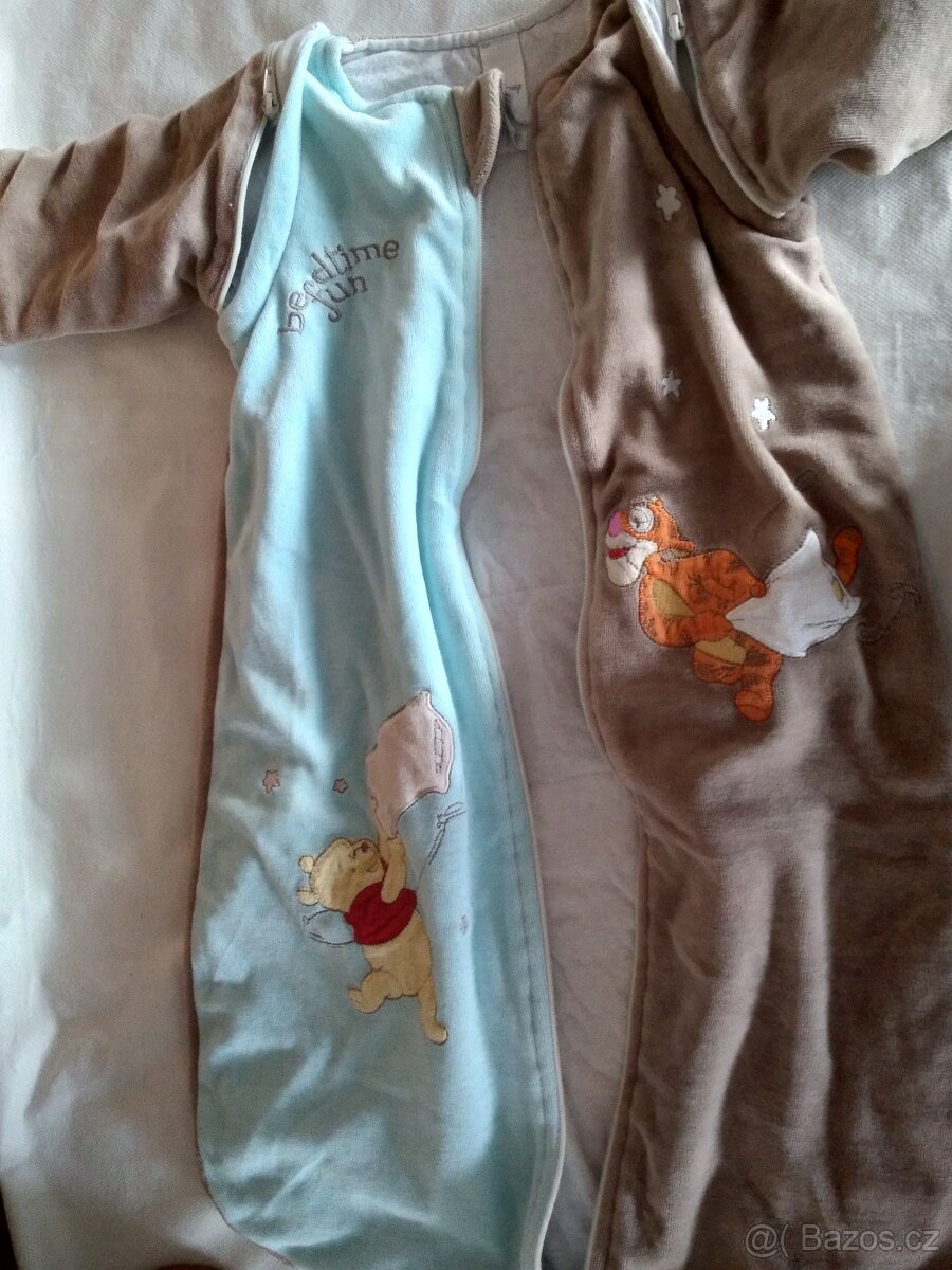 Teplý fusak na spaní, vel 80 měs, značka PUSBLU 4x foto - 3