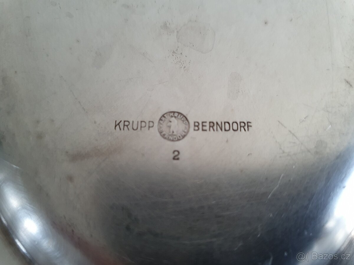 Postříbřený tác zn.Krupp Berndorf - 3