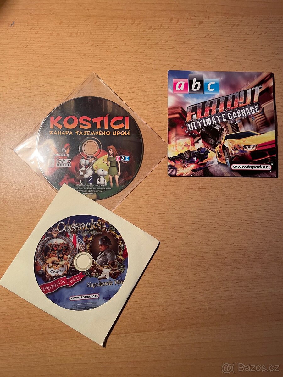 Staré CD hry na PC - 3