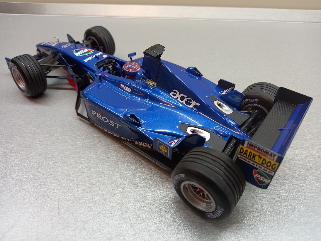 F1 PROST ACER AP04 2001 TOMÁŠ ENGE MINICHAMPS 1:18 - 3