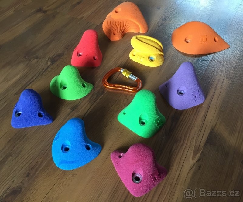 Nové dětské lezecké chyty THEREX - 10 kusů - 3