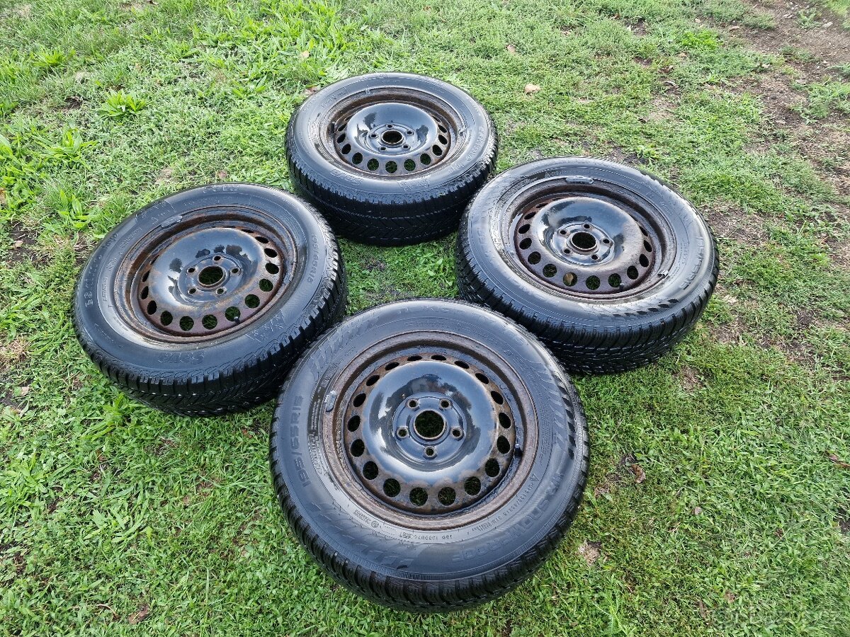 Sada disků se zimním pneu 5x112 195/65/15 - 3