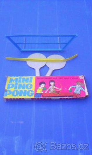 Nabízím stolní hru z 80. let min. st. Mini ping-pong - 3