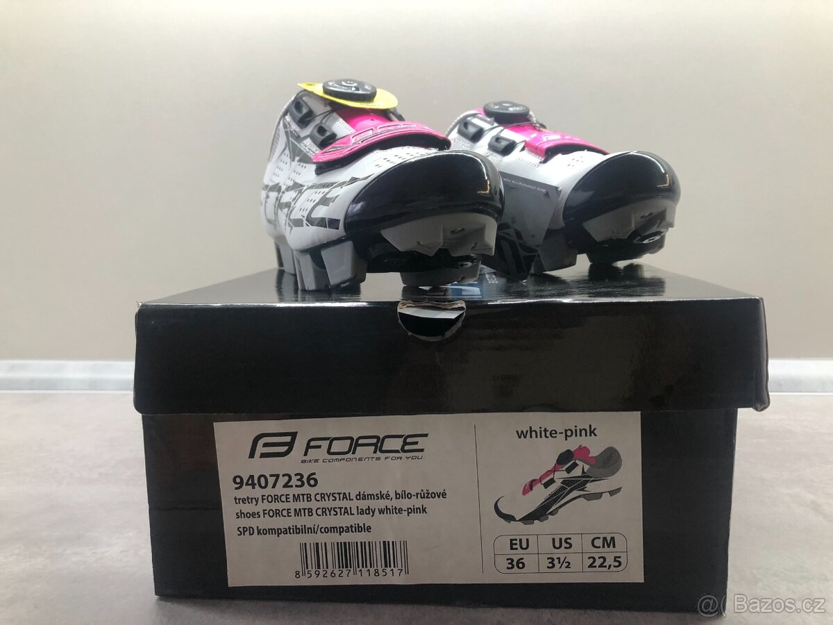 Nové tretry MTB FORCE CRYSTAL dámské - 3
