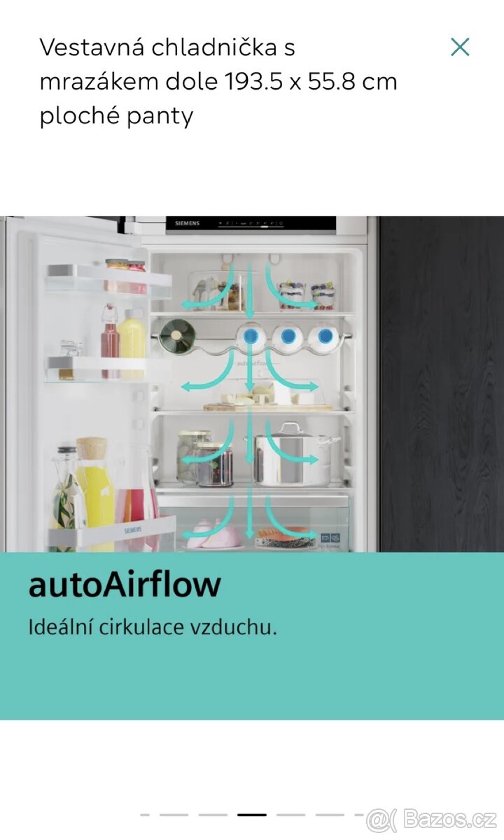 Nová VELIKÁ chladnička SIEMENS -5 let záruka, TOP CENA - 3