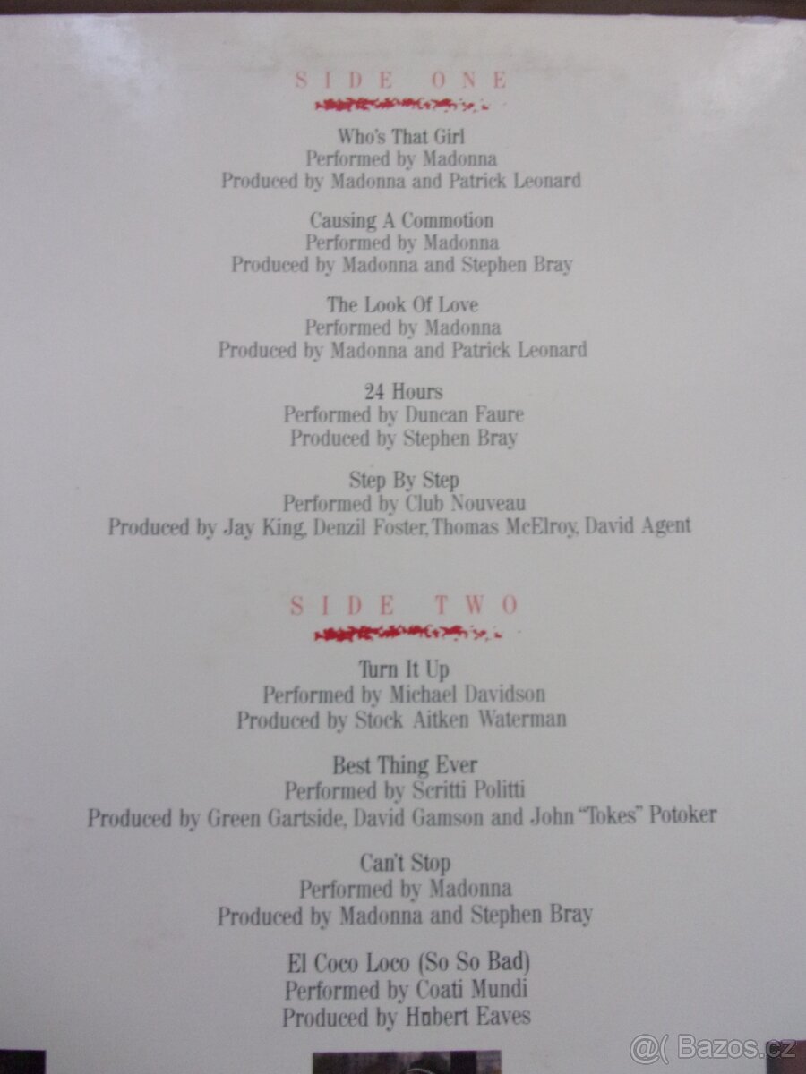 4x GRAMOFONOVÁ DESKA, LP - POP, ROCK, JAZZ, DISCO - 3