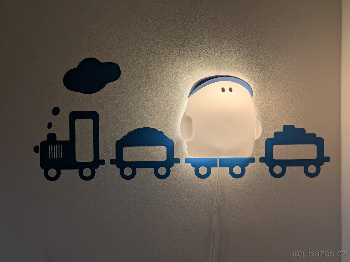 Dětské nástěnné svítidlo Philips Buddy train - 3