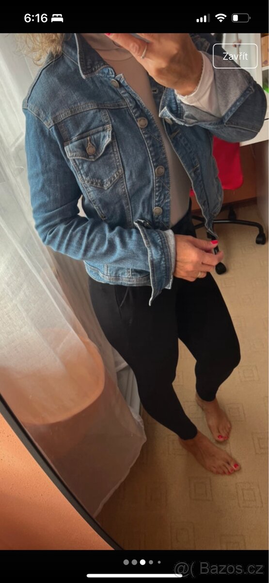 TCHIBO NOVÁ DŽÍNOVÁ BUNDA VEL.M - 3