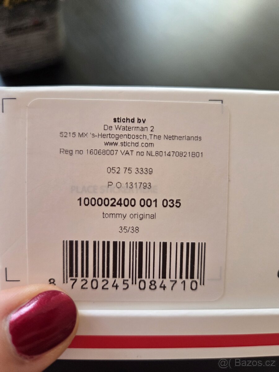 3pack dámských ponožek Tommy Hilfiger 35/38 - 3