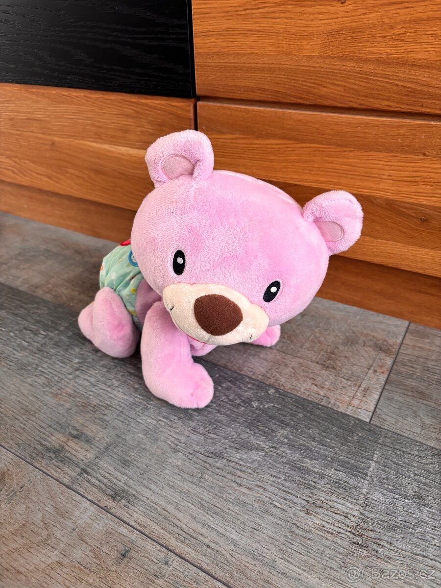 Lezoucí medvídek Vtech růžový - 3