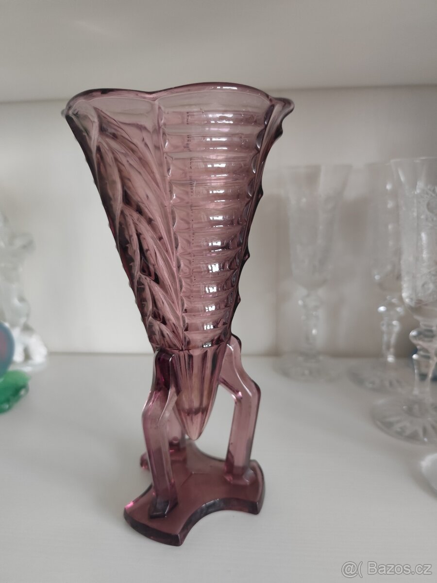 Raritná sklenená váza - 3