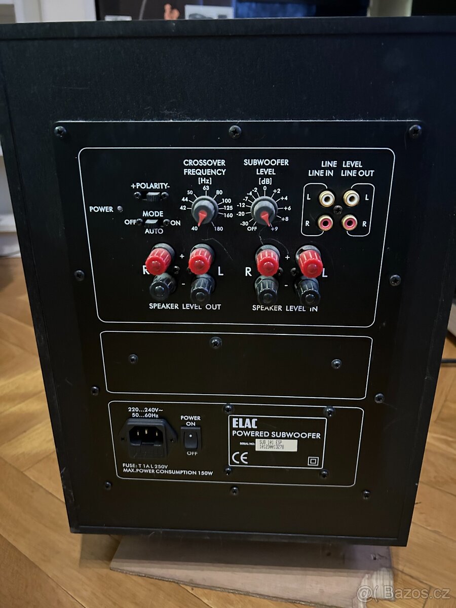 ELAC SUB 101 + 5x SAT SLEVA - 3
