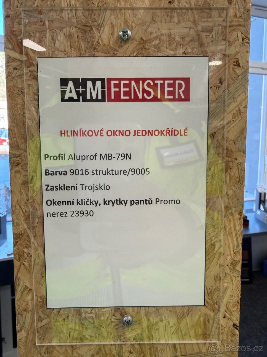 Hliníkové okno jednokřídlé - 3