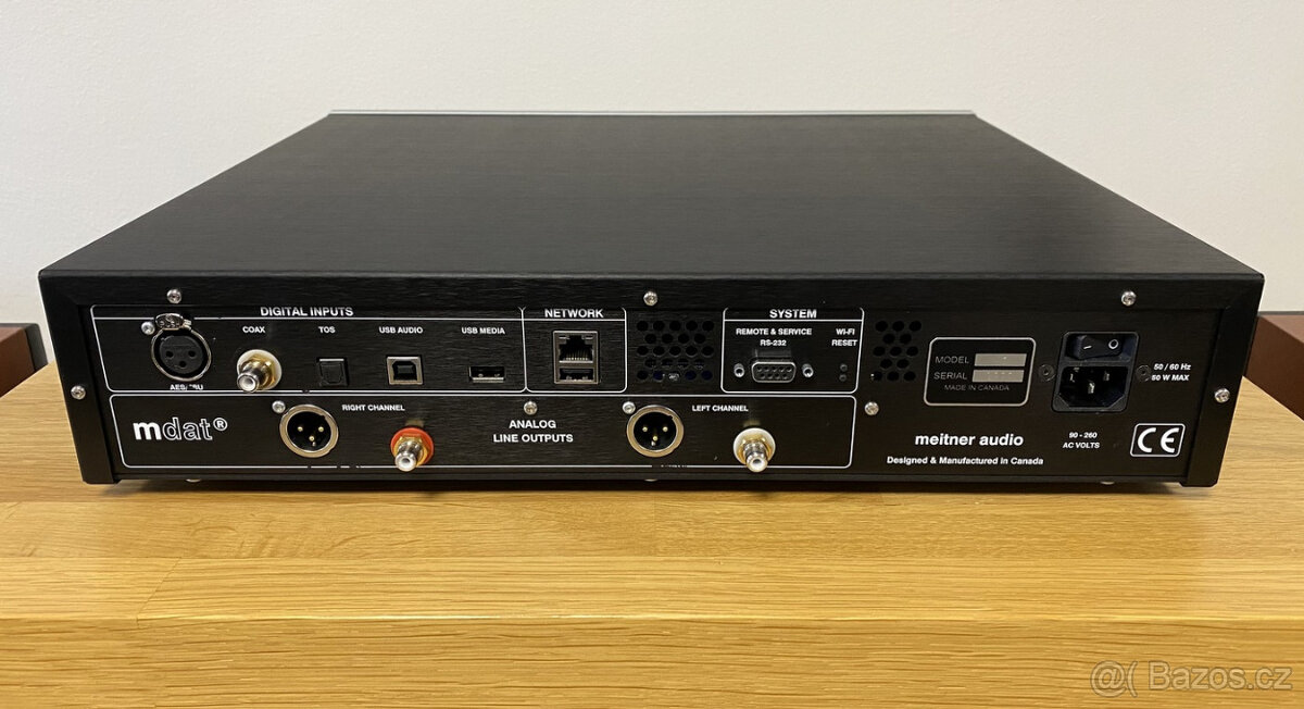 Meitner MA3 - špičkový streamer, digitál.předzesilovač a DAC - 3