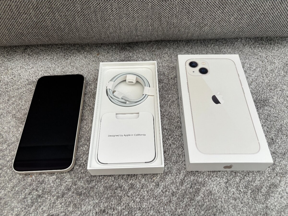 Iphone 13 128GB Starlight bílá - 3