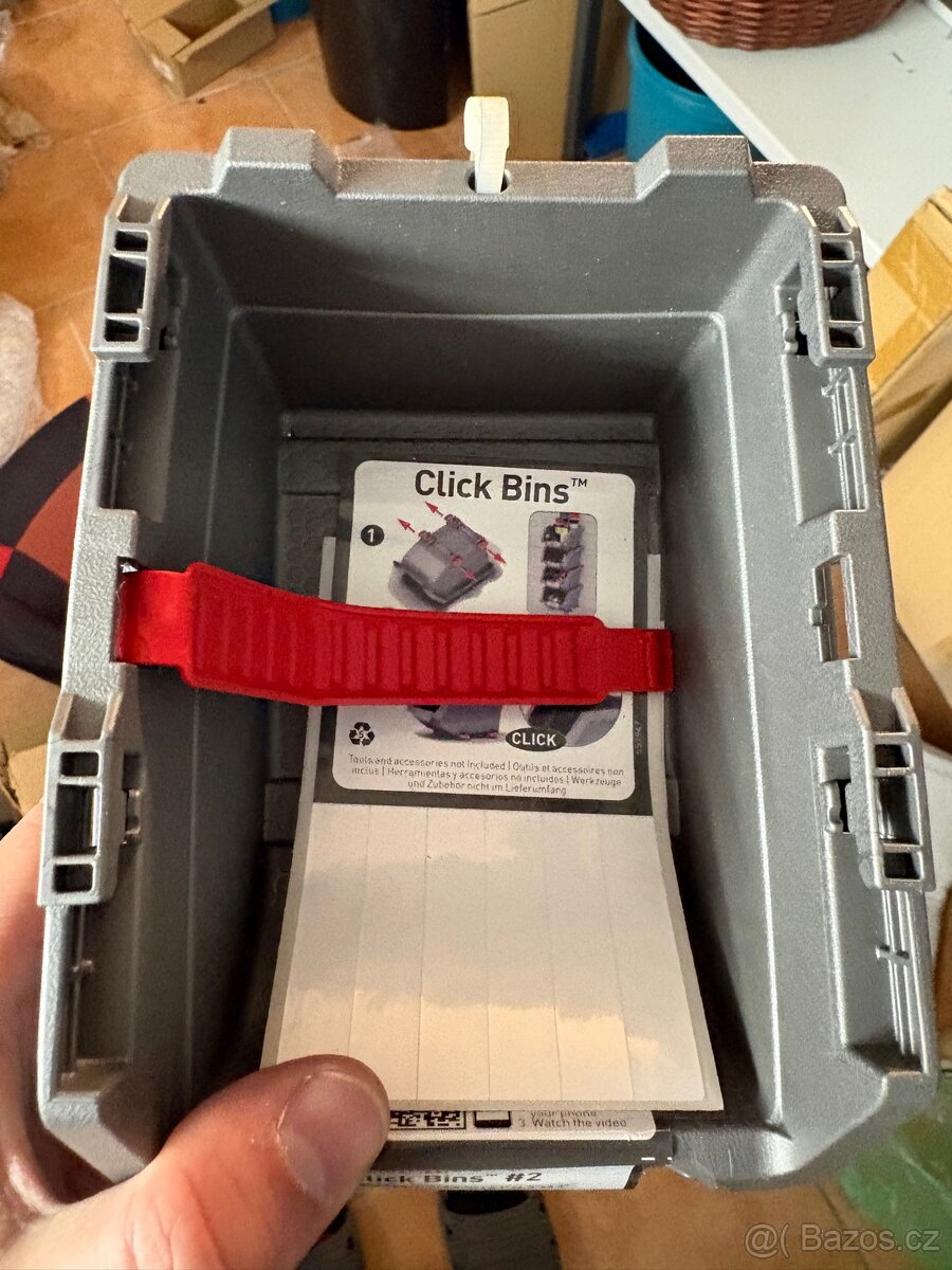 Sada plastových boxů KETER CLICK BINS set - S - 3