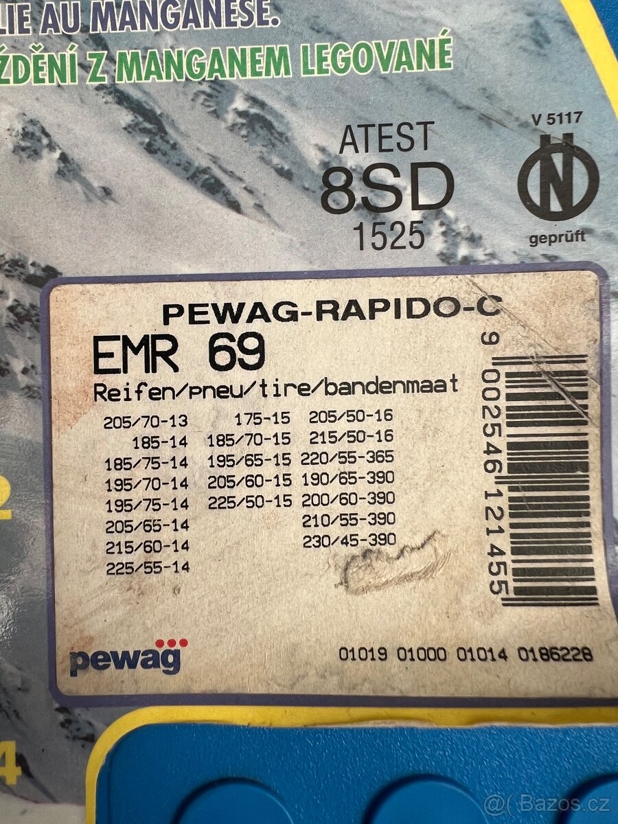 Sněhové řetězy PEWAG RAPIDO C - 3