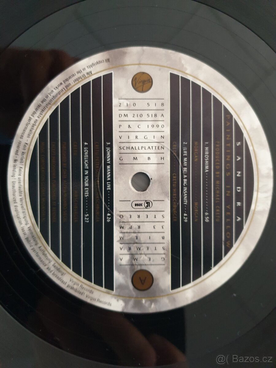 Sandra - Paintings in Yellow LP - 3