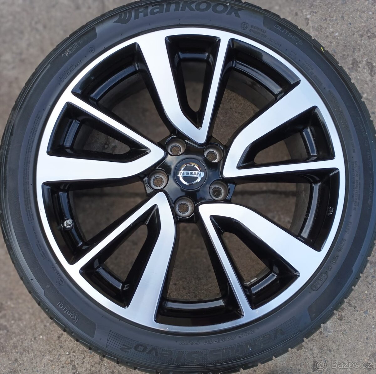 Disky originální Nissan Qashqai 5x114,3 R19 - 3