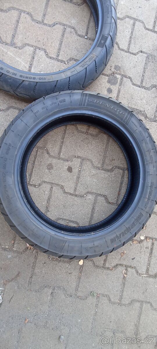 Pneumatika 150/70 R17 , 110/80 R19 - 3