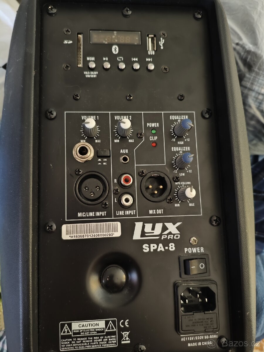 Aktivní box Lyx Pro SPA8 z Amazonu de - 3