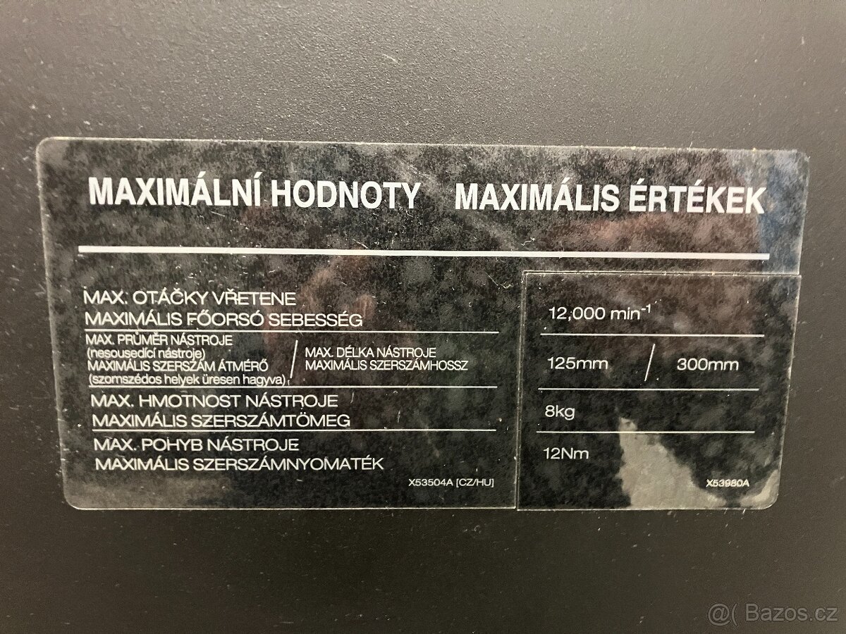 CNC frézovací centrum DMG CMX 600V - 3