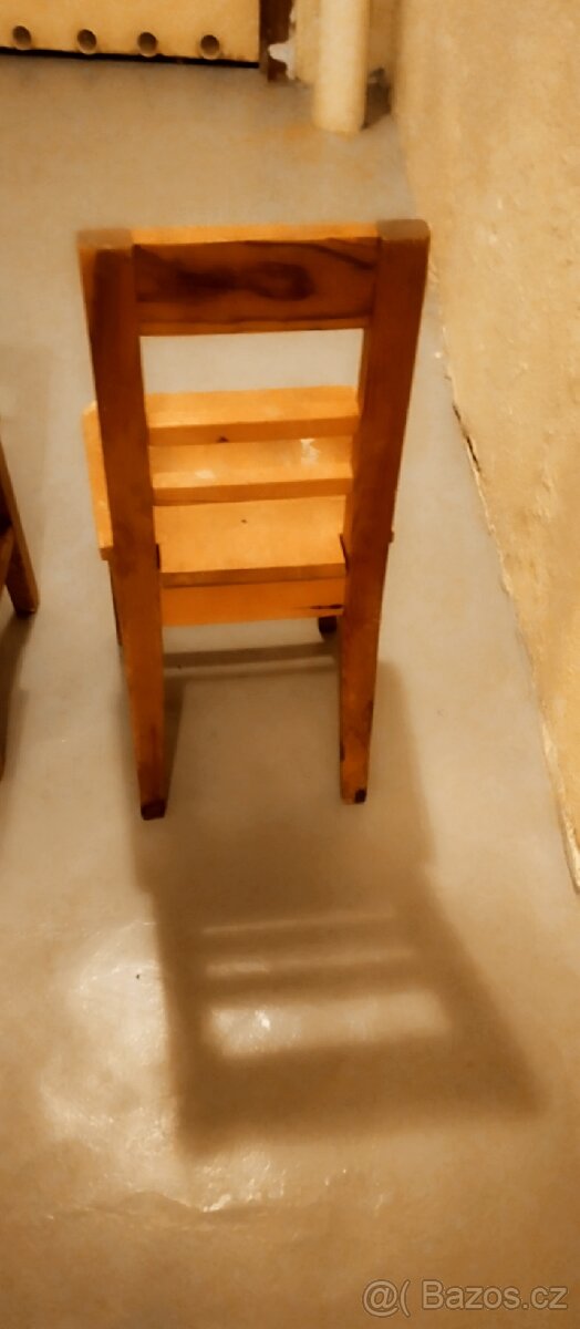 Dětské dřevěné židle - 3