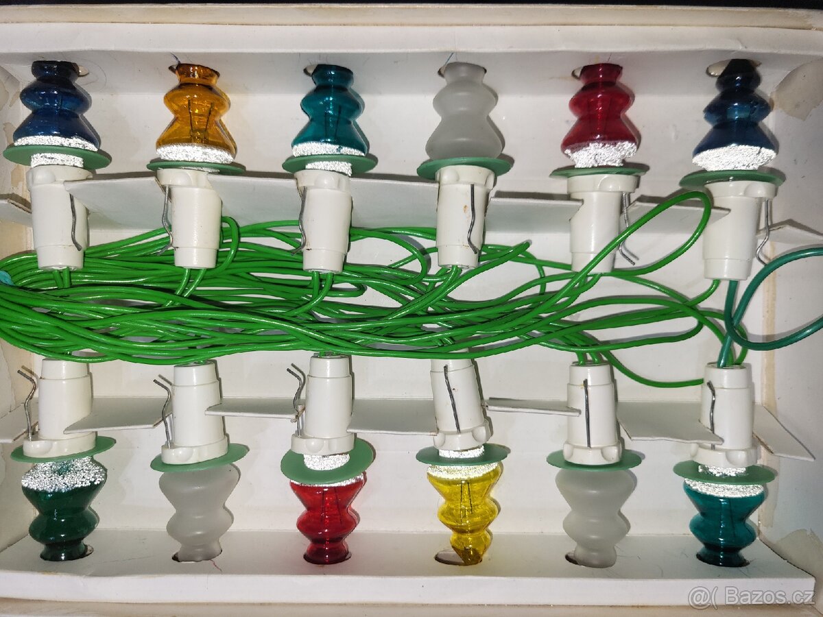 Retro vánoční osvětlení 98 - 3