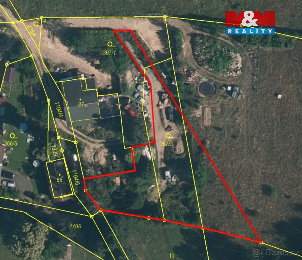 Prodej pozemku k bydlení, 1416 m², Chrastava - Horní Vítkov - 3