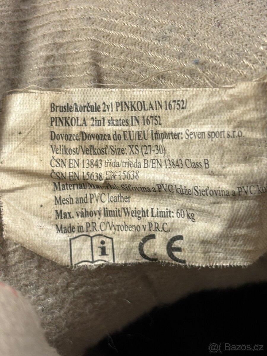 Dětské zimní/letní brusle - 3