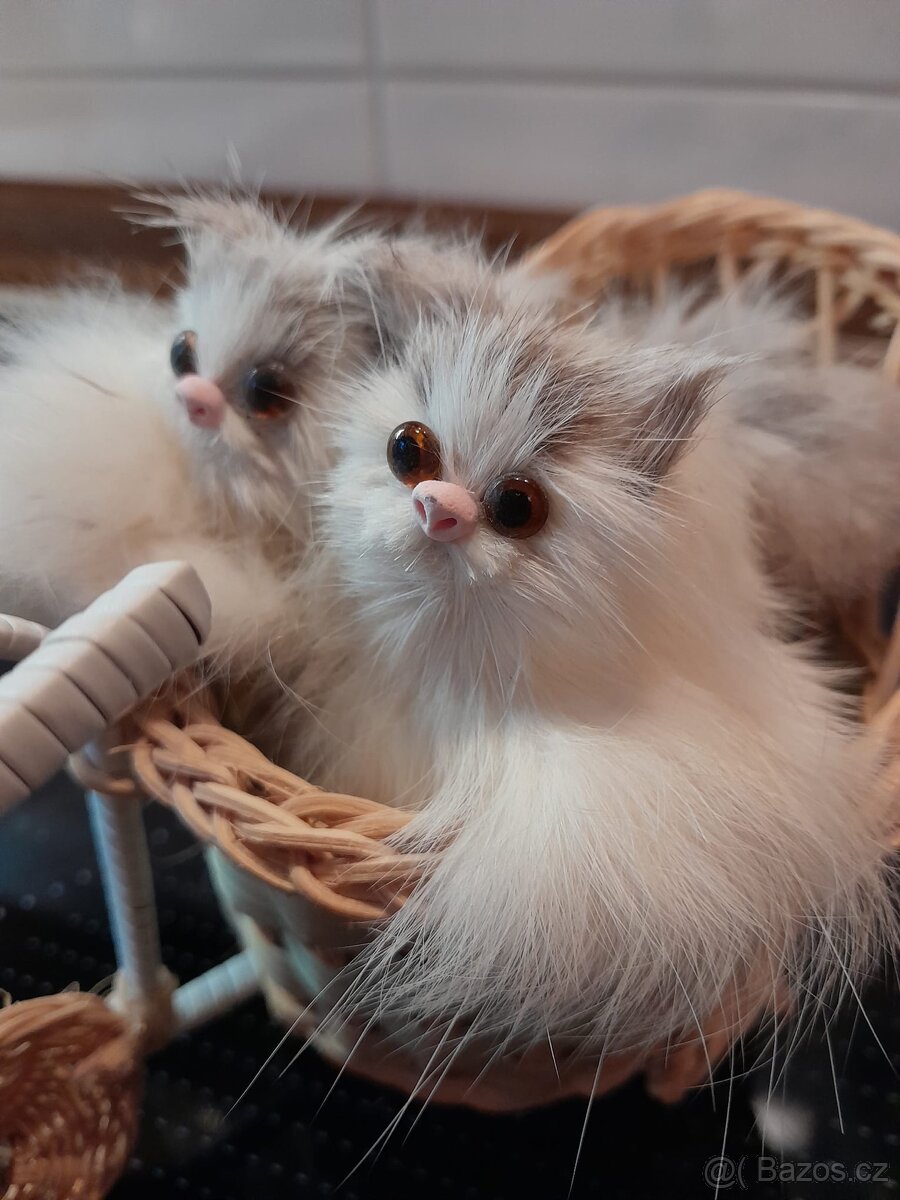 Starší dekorace kočičky - 3