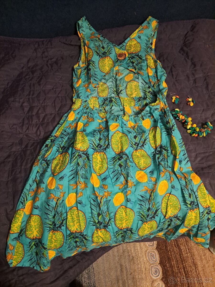 Set letní šaty+náramek - 3