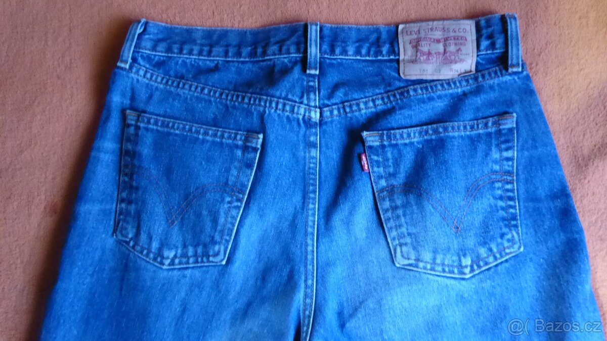 LEVI´S jeansy W 34 L 31 (78-9 cm) - 3