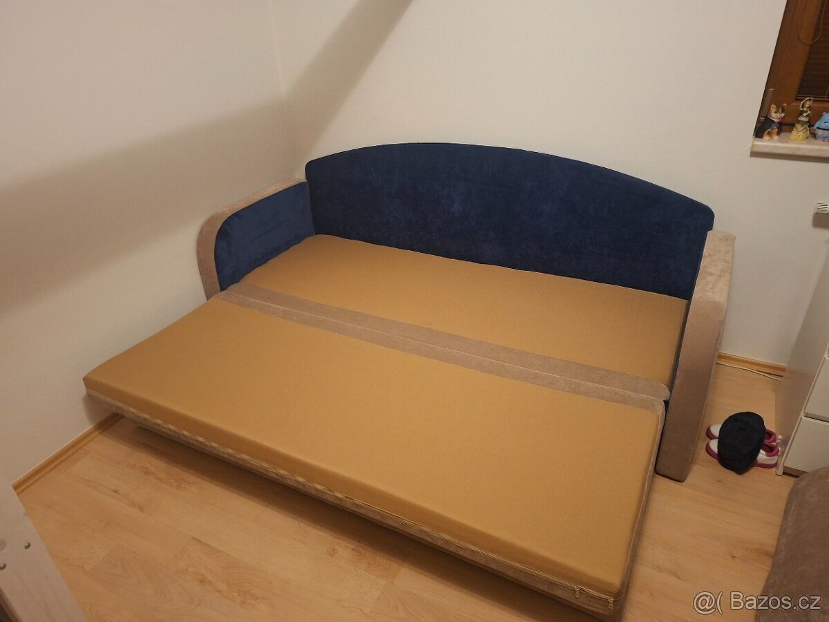 Rozkládací postel s úložným prostorem - 3