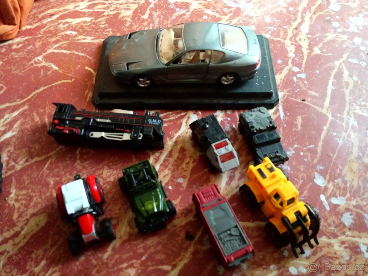 Lokomotiva, autíčka - 3