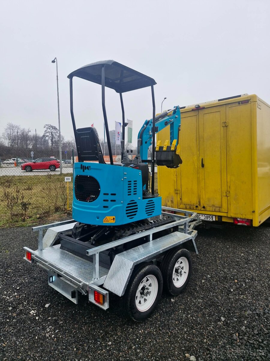 Minirypadlo + přívěsný vozík - 3