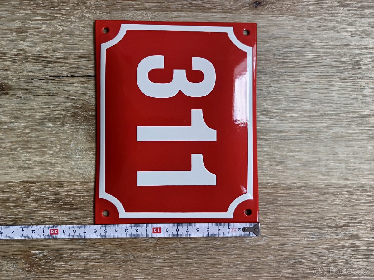 Smaltovana cedule - 3
