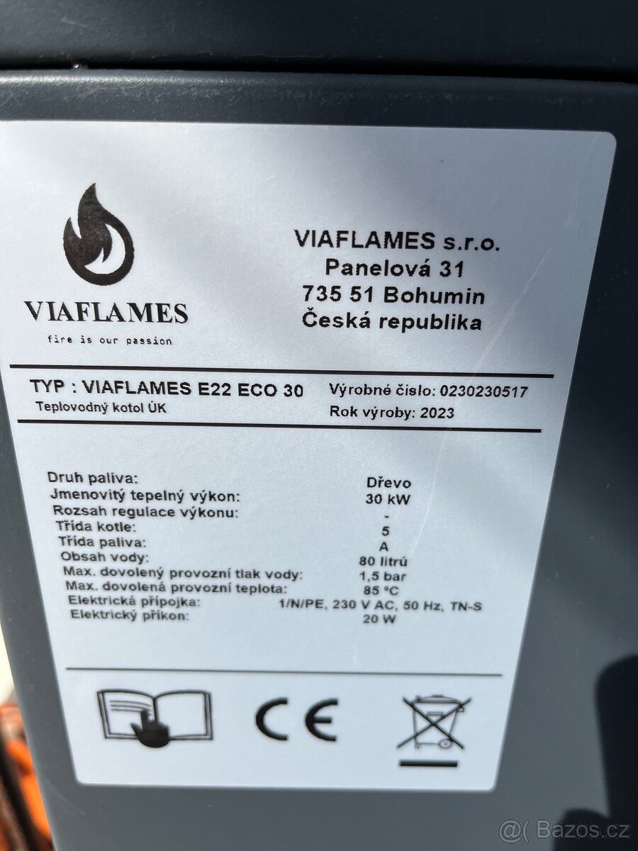 Kotel Viaflames E22 ECO 30 - 3