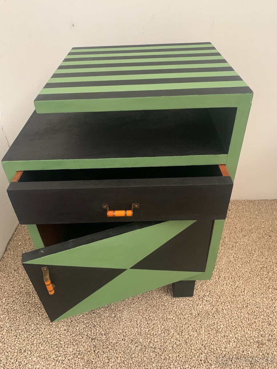 Noční stolky Art deco - 3