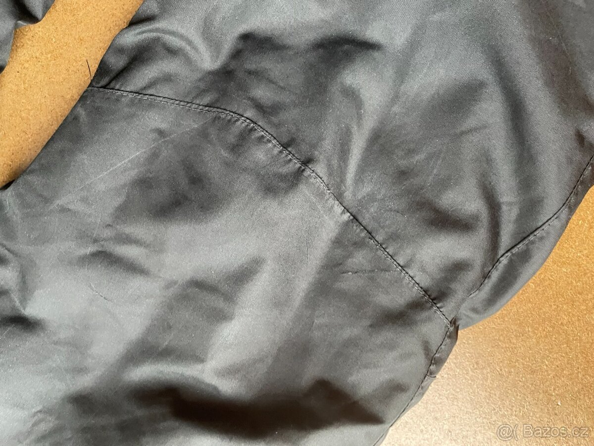 Černé lyžařské kalhoty / oteplováky vel. 146/152 - 3