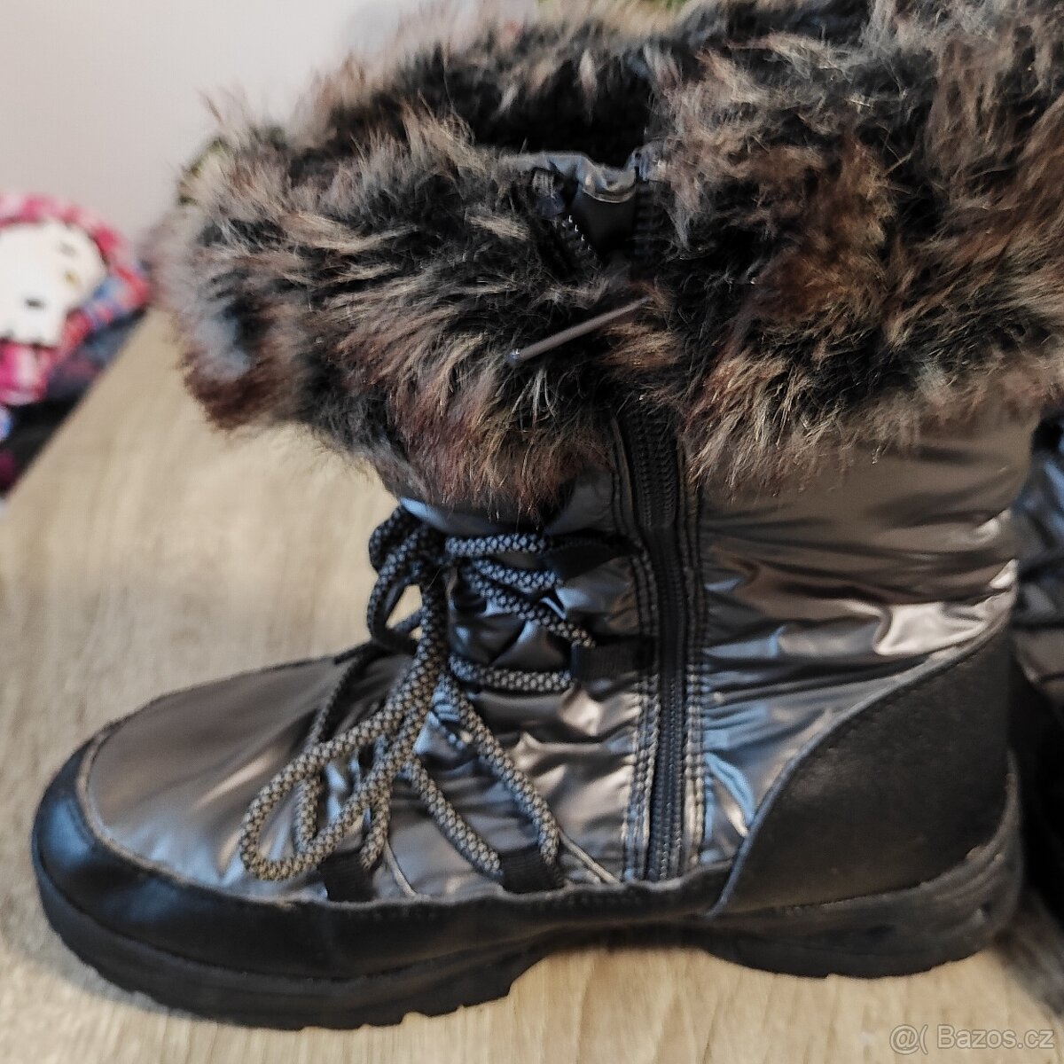 Krásné Zimní boty, sněhule zn. BAŤA vel. 37 - 38 - 3