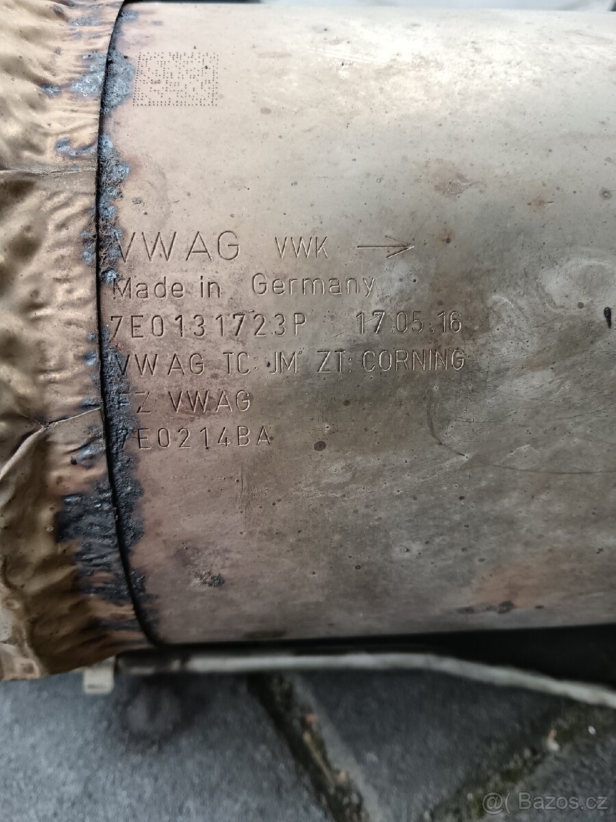 Kat dpf ad Blue VW t6 - 3