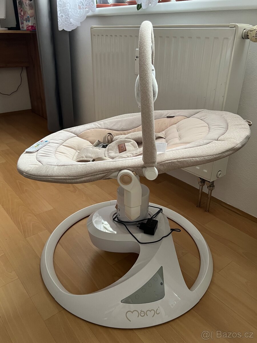 Lehátko MoMi Pearl béžové - 3